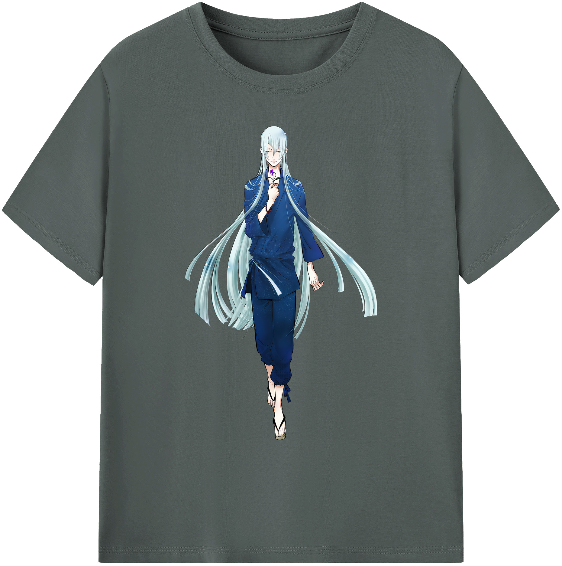 （画像用） 刀剣乱舞 Touken Ranbu 綿100％ メンズ半袖Tシャツ｜肌触りやわらか＆通気性